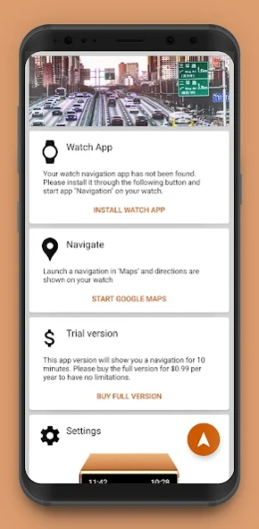 Navigation Watch  Screenshot