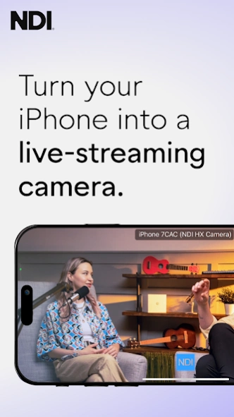 NDI HX Camera: Easy Streaming 1.64 Screen Grabs 1