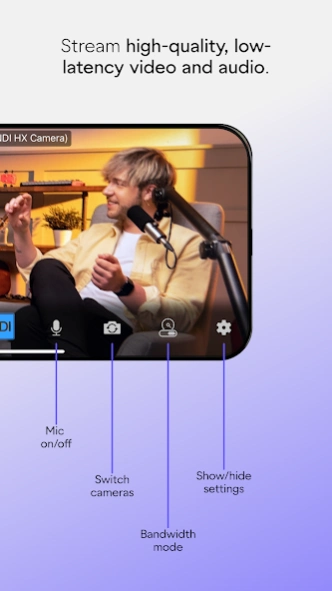 NDI HX Camera: Easy Streaming 1.64 Screen Grabs 4