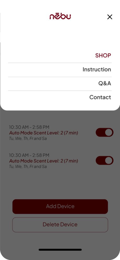 Nebu Luxury 1.1.1 Screenshot