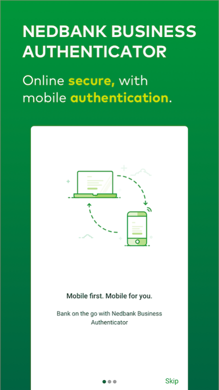 Nedbank Business Authenticator 1.3.1 Screenshot