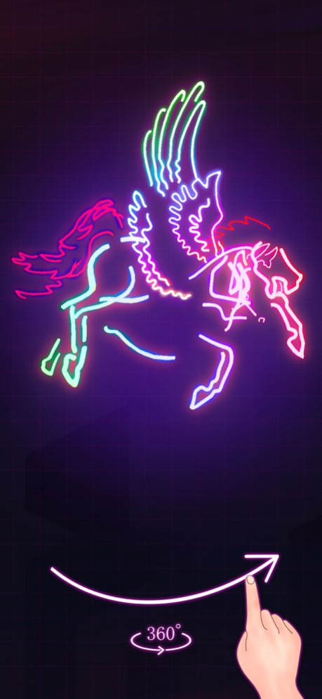 Neon Glow - 3D Color Puzzle 1.4.3 Screenshot