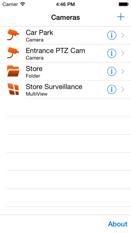 NetcamViewer Mobile 3.1.5 Screenshot