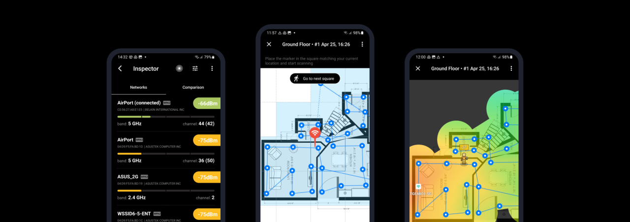 NetSpot WiFi Heat Map Analyzer 4.0.6 Screenshot