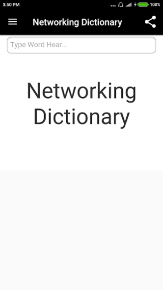Networking Dictionary 2.1.2 Screenshot