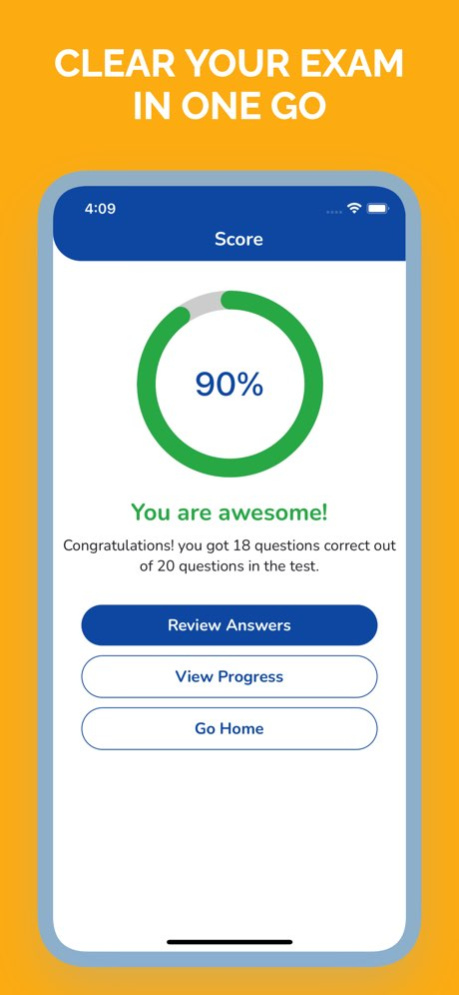 Nevada NV DMV Permit Test 4.2 Screenshot