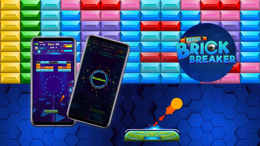 Brick Breaker- Bricks 3d Game 1.0 Screenshot