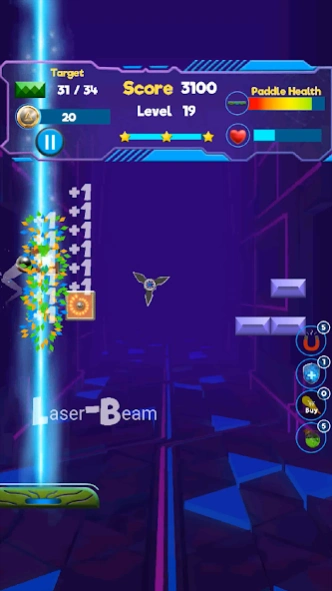 Brick Breaker- Bricks 3d Game 1.0 Screenshot