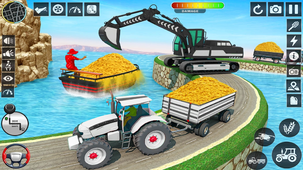 Big Tractor Farming Simulator 1.70 Screenshot