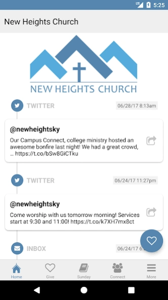 New Heights Church  Screenshot