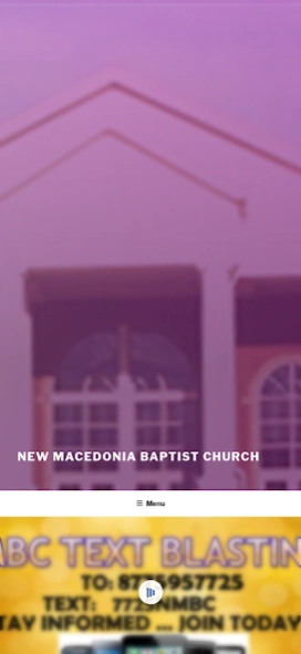 New Macedonia Baptist Church  Screenshot