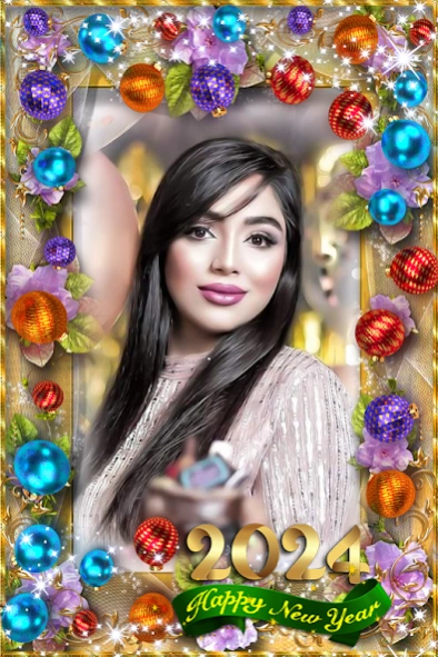 New year photo frame 2024  Screenshot