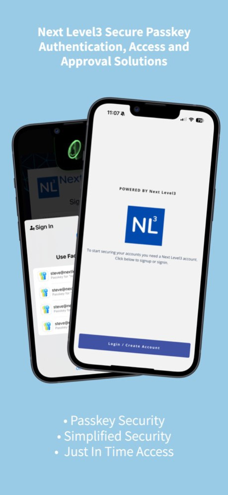 Next Level3 Identity 2.0.6 Screenshot