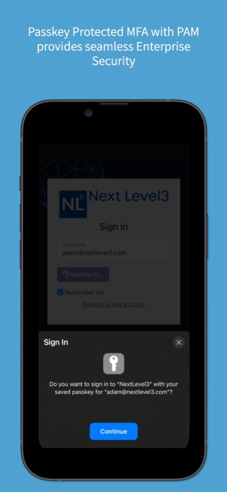 Next Level3 Identity 2.0.6 Screenshot