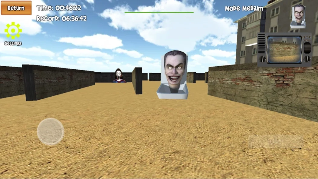 Horror meme chasing game  Screenshot
