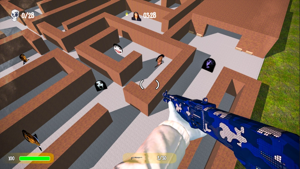 Nextbot In Backrooms Shoot it 1.1.3 Screenshot