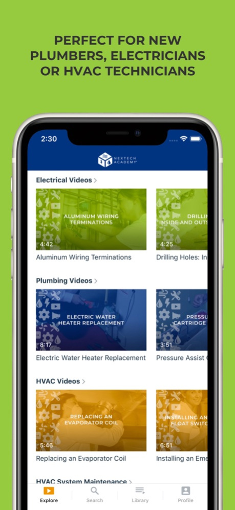 NexTech Academy 9.100.1 Screenshot