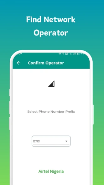 Nigerian Network and Bank Code  Screenshot