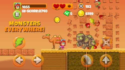 Ninja Kid vs Zombies - 8 Bit Retro Game 1.0.0.4 Screenshot