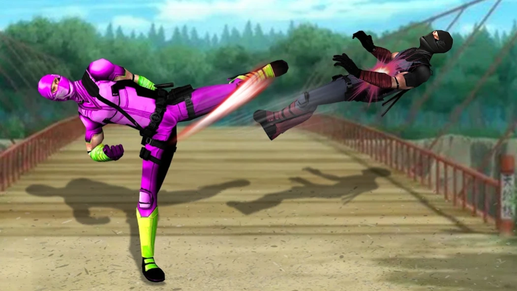 Ninja Kung Fu Fighting 3D 1.9 Screenshot