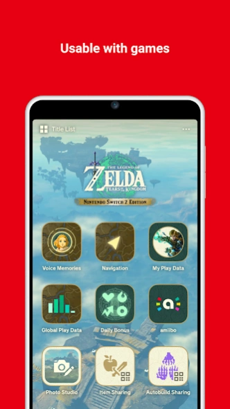 Nintendo Switch App 3.5.0 Screenshot