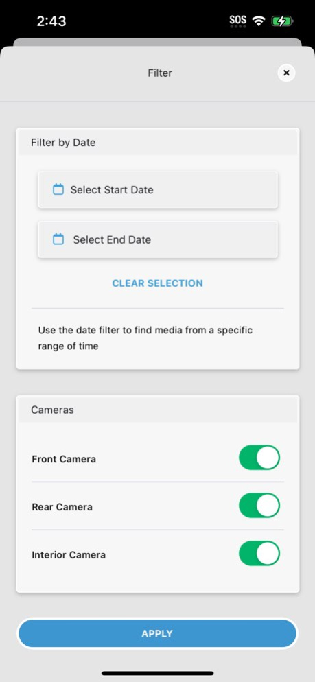 Nissan Intelligent Dash Cam  Screenshot