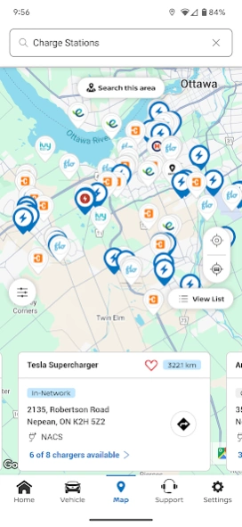 MyNISSAN Canada  Screenshot