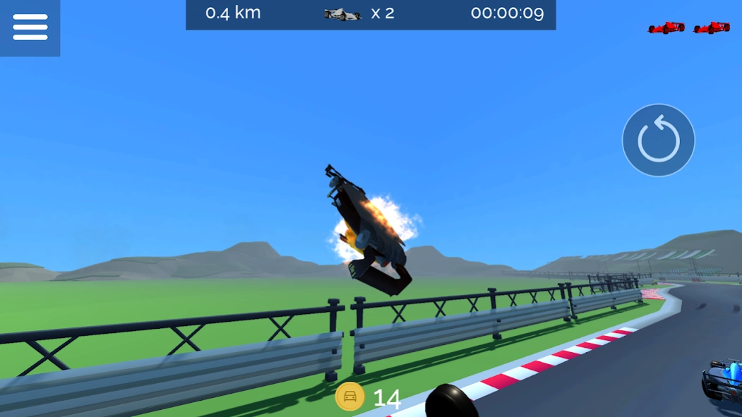 No End Racing: Crash & Car Sim 1.0 Screenshot