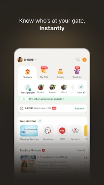 NoBrokerHood:Smart Society App  Screenshot