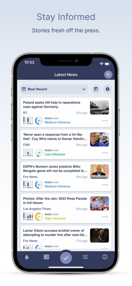 NOOZ.AI: Wise Up to Media Bias 1.6.1 Screenshot