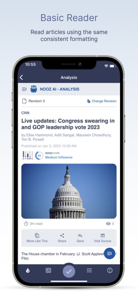 NOOZ.AI: Wise Up to Media Bias 1.6.1 Screenshot