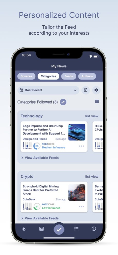 NOOZ.AI: Wise Up to Media Bias 1.6.1 Screenshot