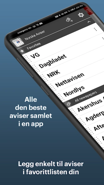 Norske Aviser 3.4 Screenshot