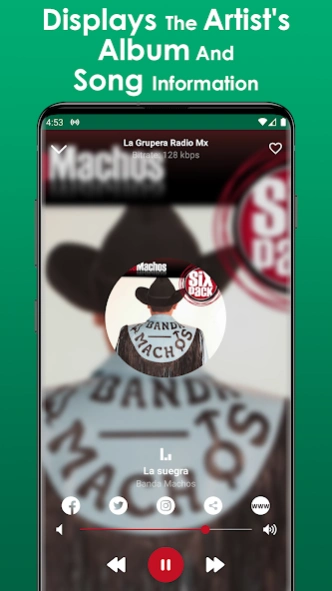 Norteña & Grupera Music 2.16 Screenshot