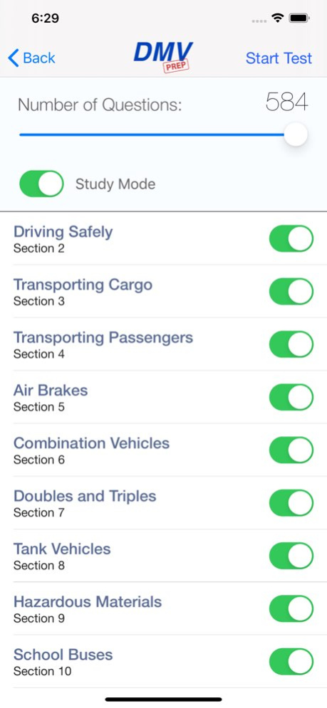 North Carolina CDL Test Prep 6.0 Screenshot