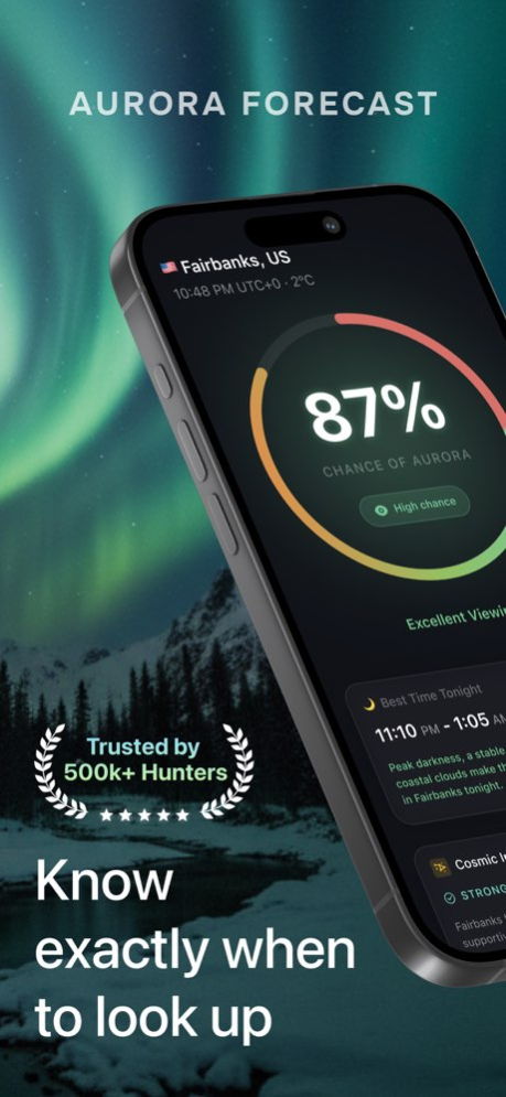 Northern Lights - Aurora Hunt 1.1.1 Screenshot