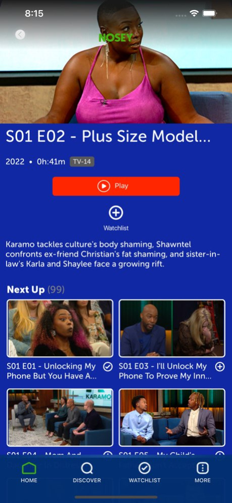 Nosey - Watch Full TV Episodes 13.3 Screenshot