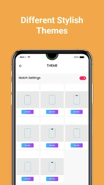 Notch Battery Bar Energy Ring 1.0 Screenshot