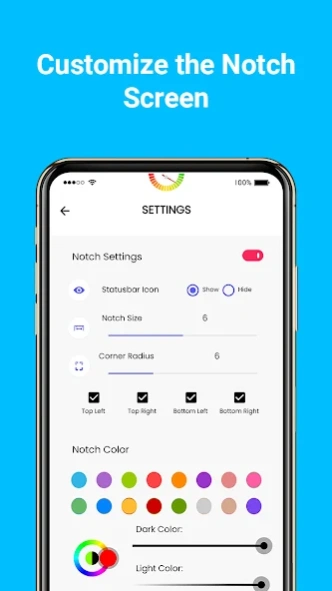 Notch Battery Bar Energy Ring 1.0 Screenshot