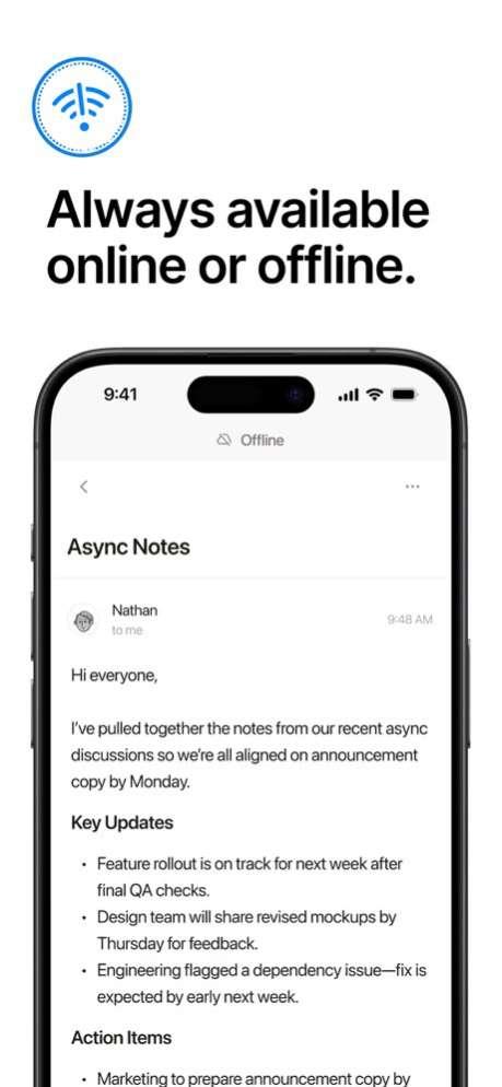 Notion Mail 1.13.5 Screenshot