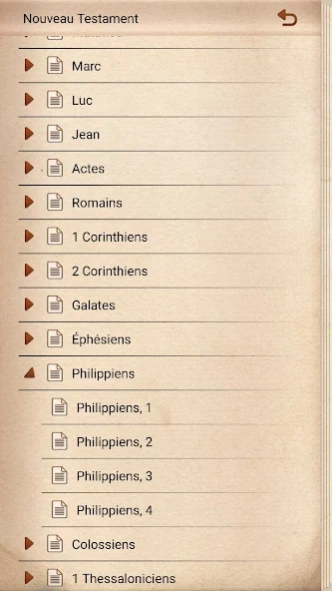 Nouveau Testament La Bible 6.4.1 Screenshot
