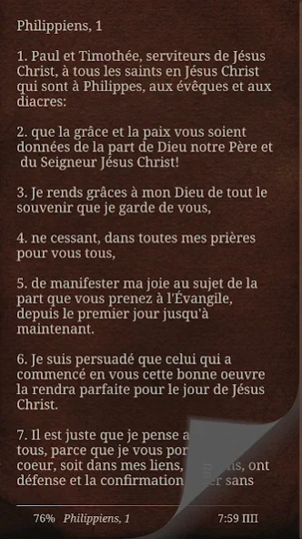 Nouveau Testament La Bible 6.4.1 Screenshot
