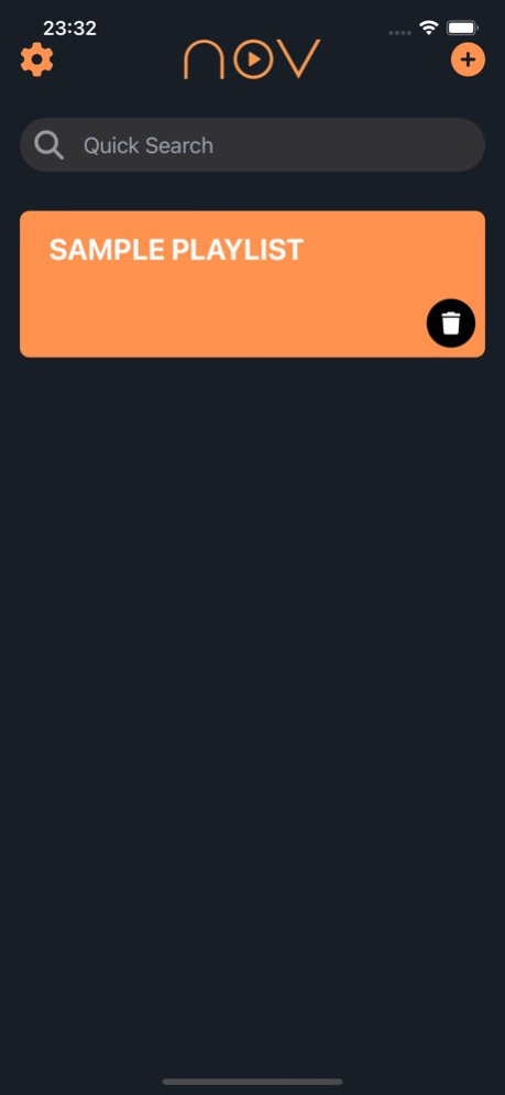 NOV Player 2.1.0 Screenshot