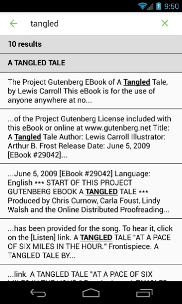 Novels of Lewis Carroll  Screenshot