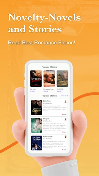 Novelty-Novels and Stories  Screenshot