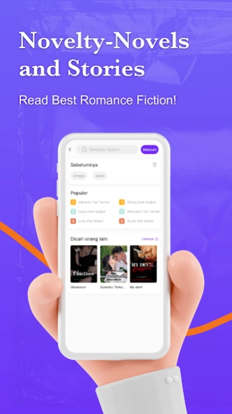 Novelty-Novels and Stories  Screenshot