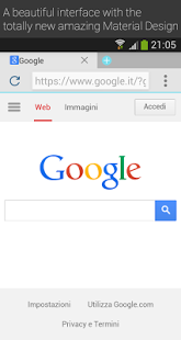 Now Browser (Material) 2.9.3 Screenshot