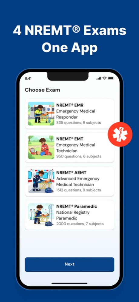 NREMT Pass Exam Test Prep 2026 3.0.0 Screenshot