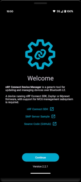 nRF Connect Device Manager 3.4.1 Screenshot