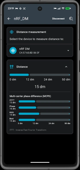 nRF Toolbox for Bluetooth LE 4.4.1 Screenshot